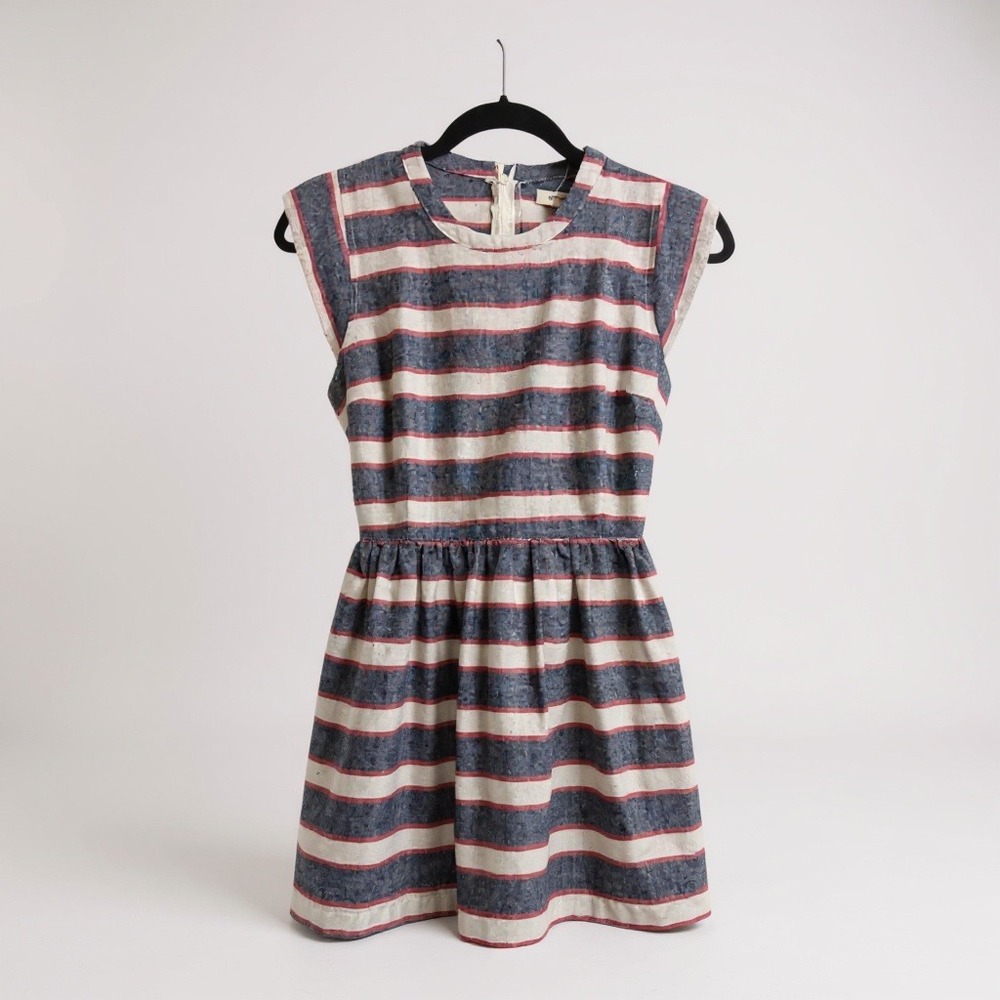 Freeway Women's Striped Sleeveless Dress, Casual Summer Dress,‎ Size M
